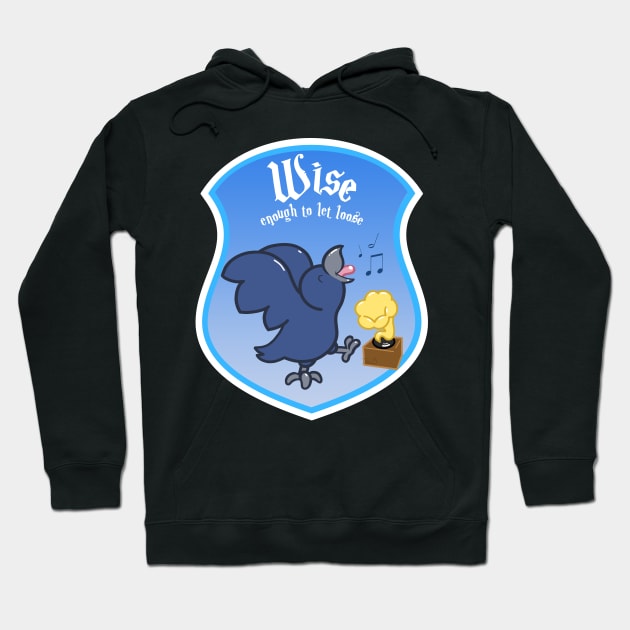 Kawaii Magic School Wise Crest Hoodie by Nirelle